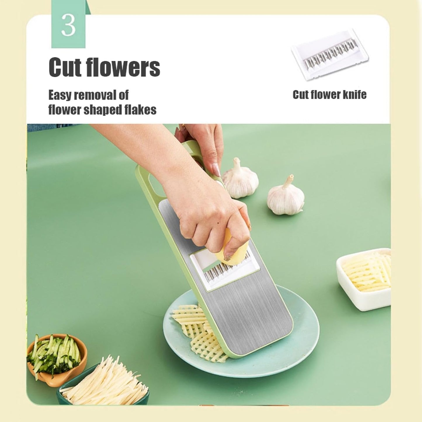 5 in 1 Multifunction Vegetable Cutter