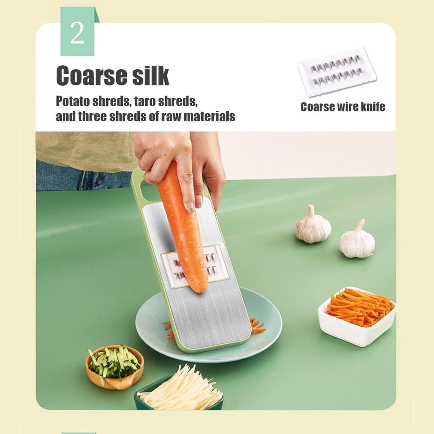 5 in 1 Multifunction Vegetable Cutter
